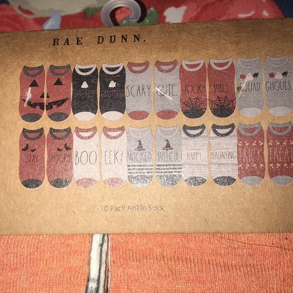 NWT Rae Dunn Children socks -10 pairs